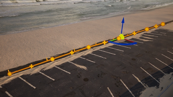 Tìm hiểu về công cụ Spacing và Area trong Twinmotion 8