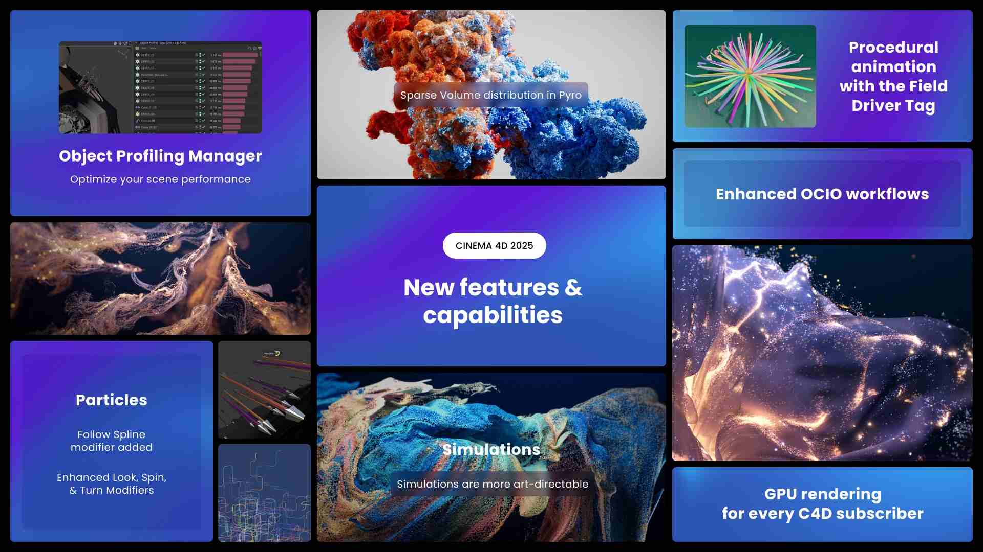 Làm việc hiệu quả hơn với những cập nhật mới trong Cinema 4D 2025 1