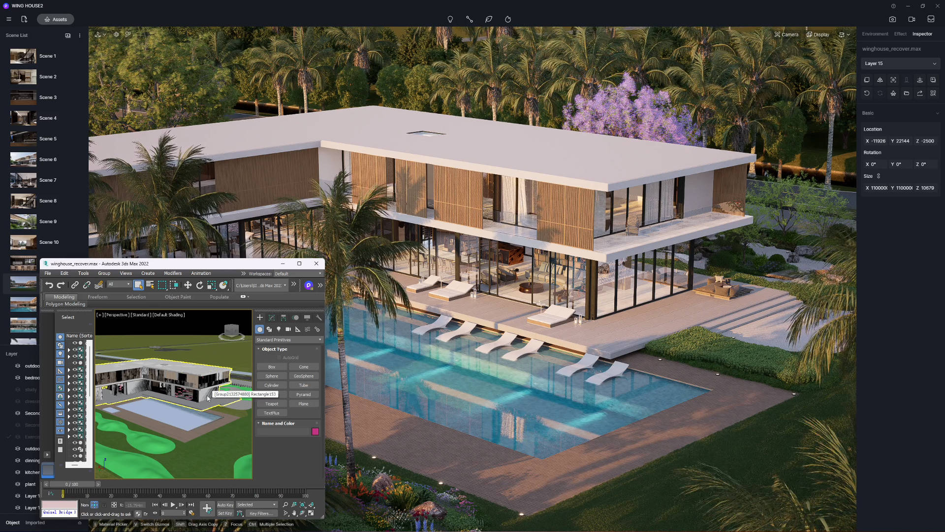 The best real-time rendering software for 3ds Max with D5 render 1