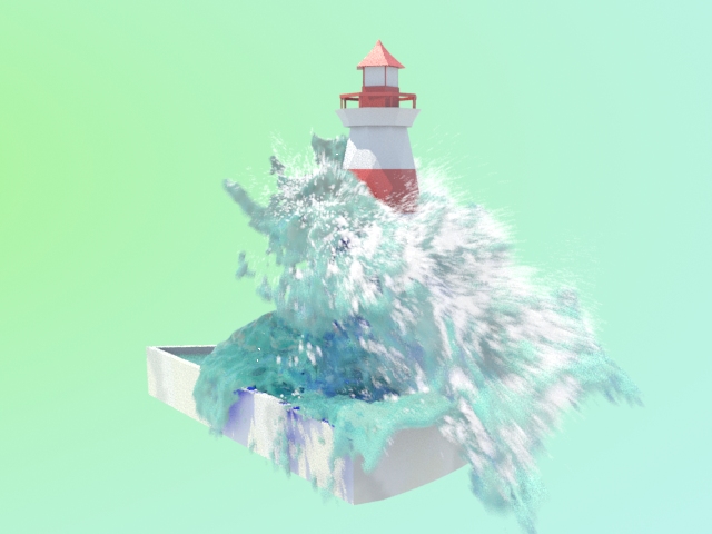 Tìm hiểu về mô phỏng chất lỏng trong 3ds max 2