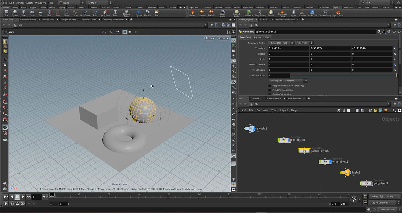 Phần mềm nào tốt hơn cho modeling 3D năm 2024: Houdini hay Blender? 3