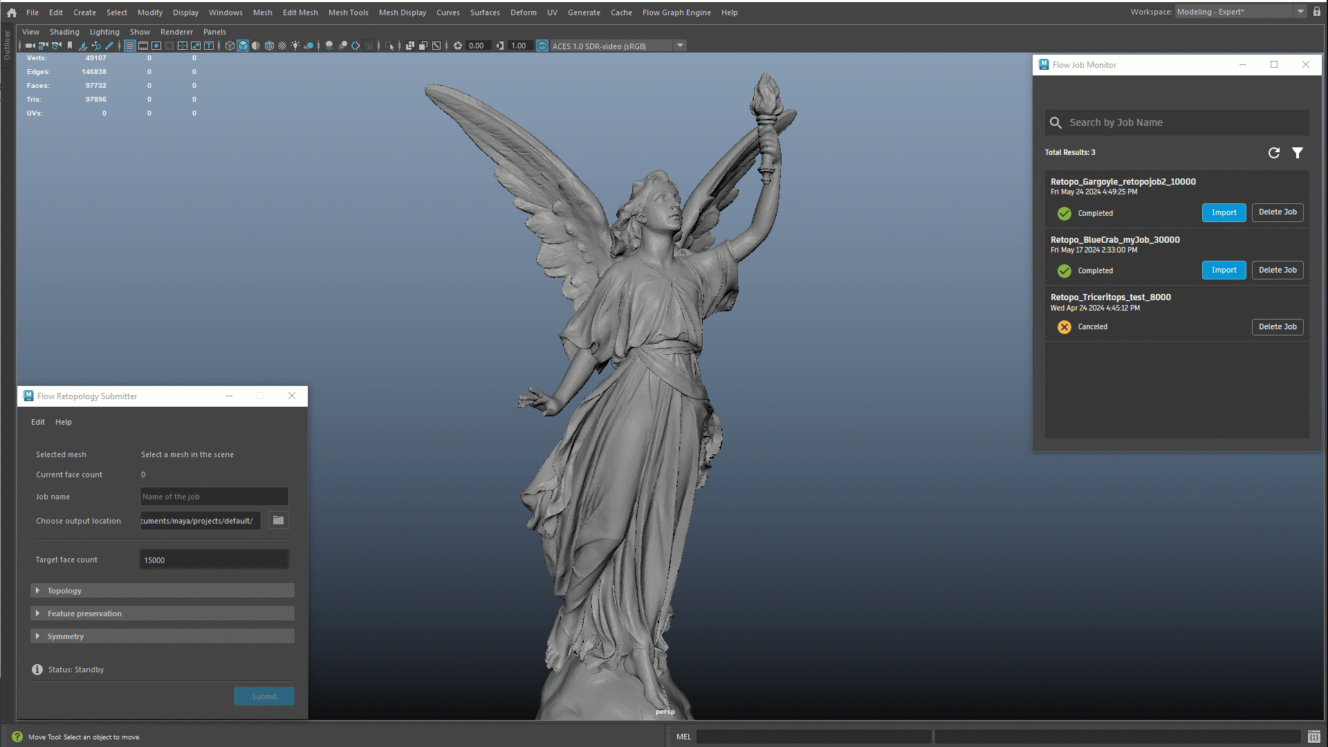 Tìm hiểu về tái tạo cấu trúc lưới theo hình dạng cho Maya ảnh 1