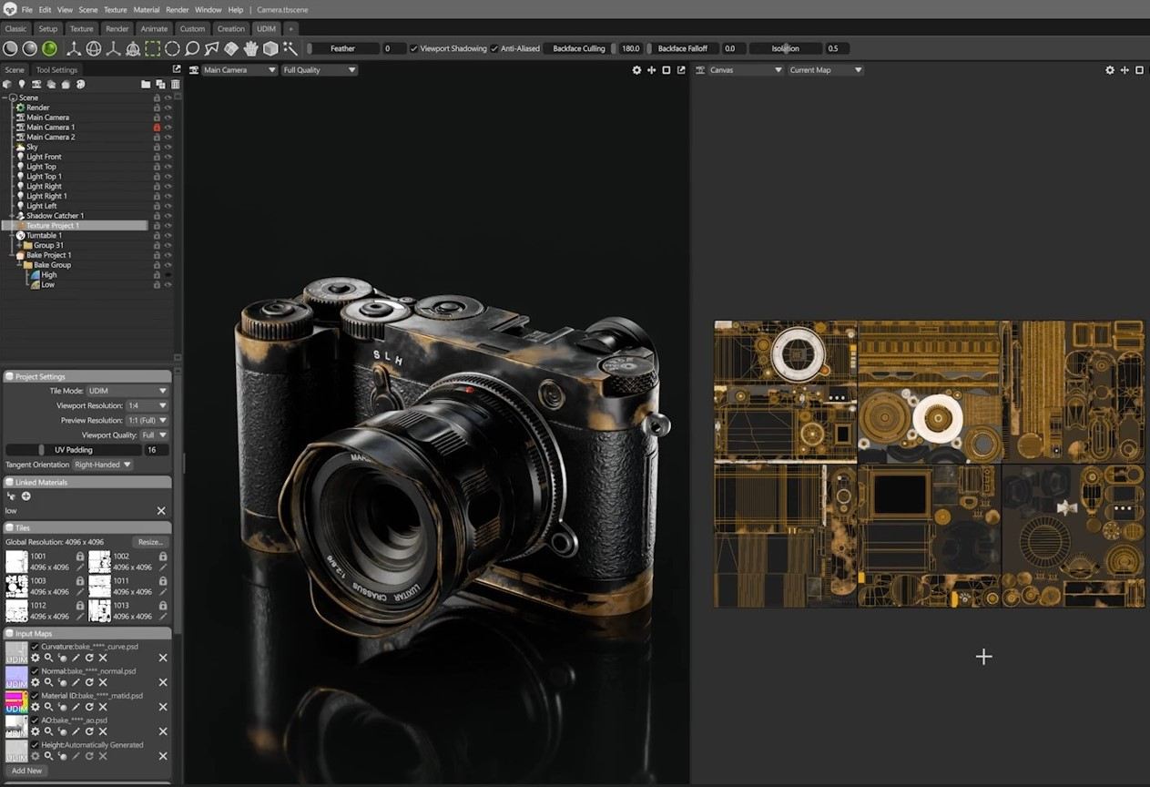Marmoset Toolbag Một trong những phần mềm bake 3D tốt nhất 7