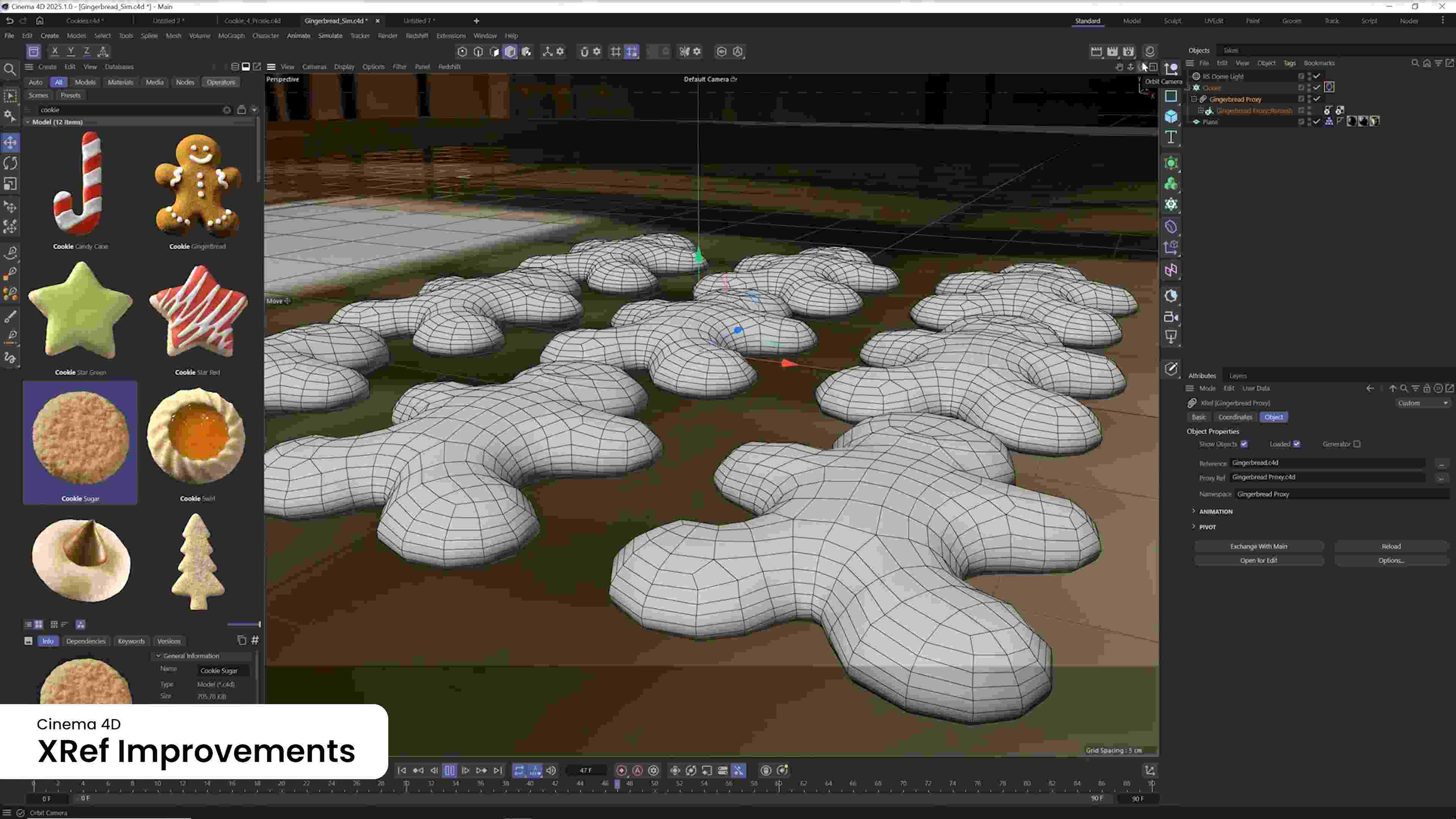 Khám phá những cập nhật mới trong·Cinema 4D 2025.1 4