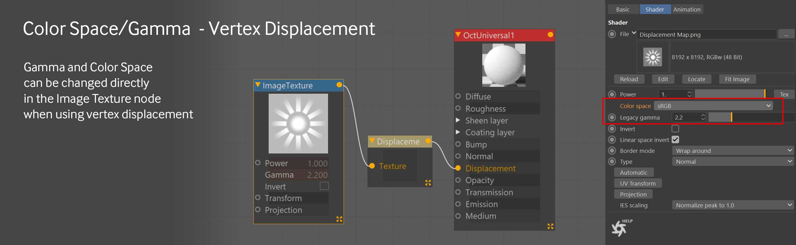 Xử lý những lỗi displacement phổ biến trong Octane cho Cinema 4D phần 2 7
