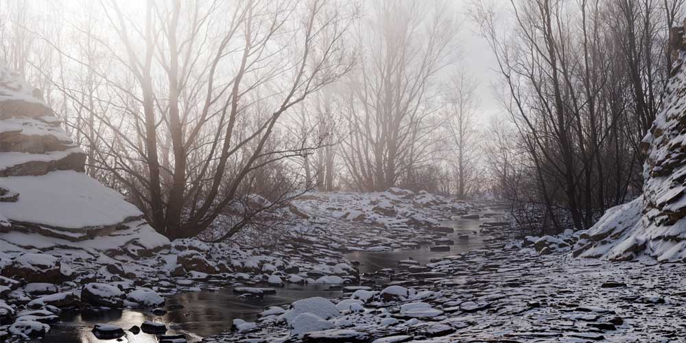 Trình tự tạo vật liệu tuyết trong Blender ảnh 2