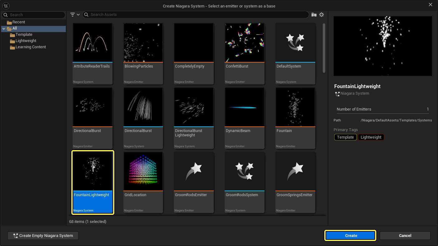 Giới thiệu hệ thống Niagara trong Unreal Engine 2