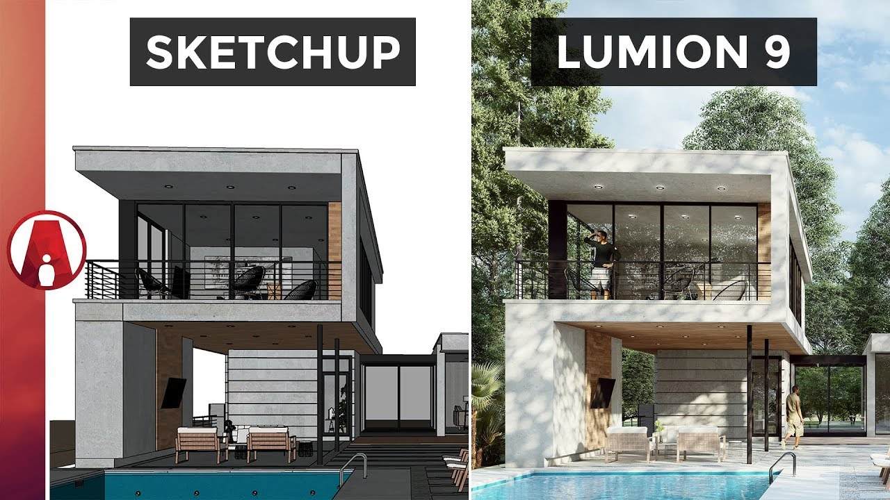 Top 5 phần mềm kết xuất cho SketchUp 3