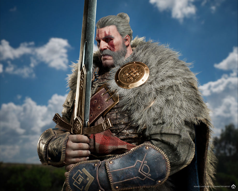 Incredible Game of Thrones-Inspired 3D Highlander Model Created Using UE5 2