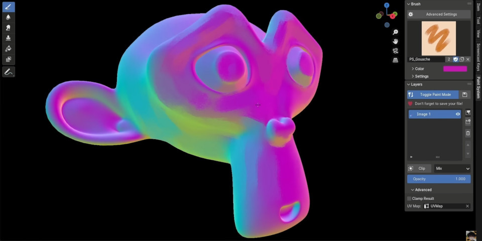 Transform Blender into Photoshop with the Free Paint System Add-On 3