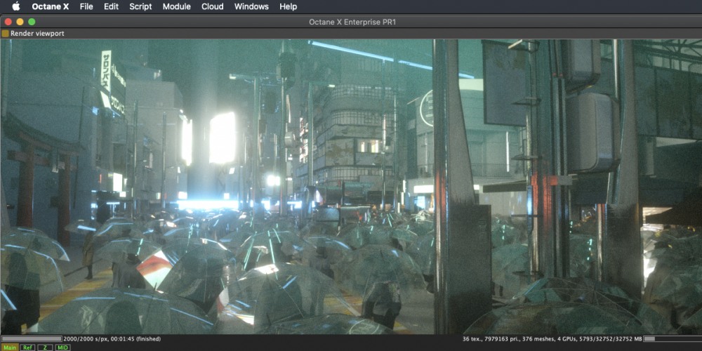 Bản quyền Octane Render và cách sử dụng 2