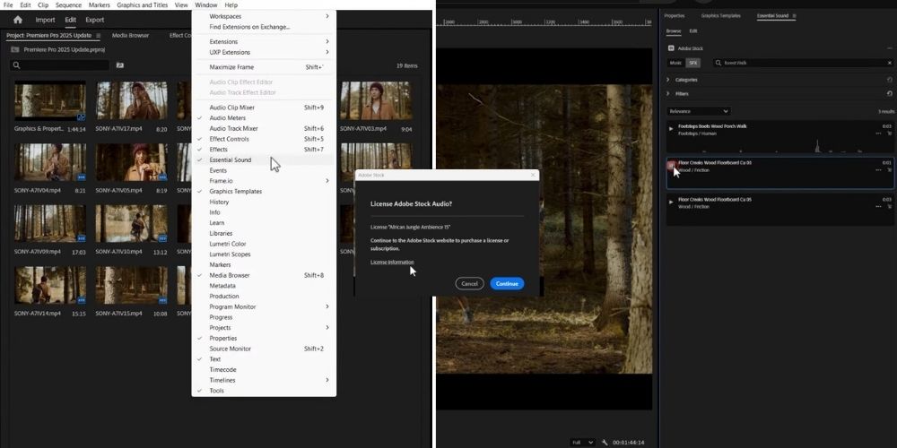 Các tính năng nổi bật của Premiere Pro 2025 4