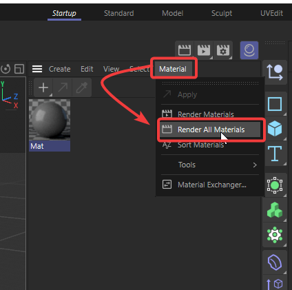 Sửa lỗi Redshift material previews bị hiển thị màu đen 2