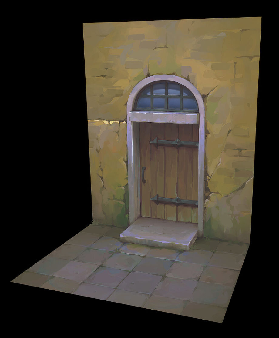 Explore the attractive carton box model made with Blender 4