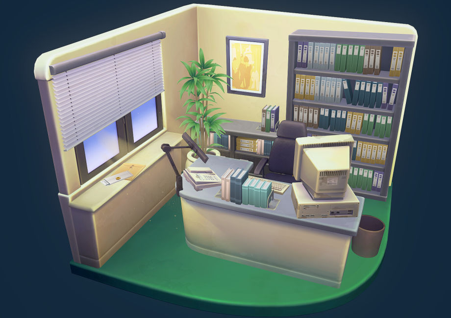 Explore the attractive carton box model made with Blender 7