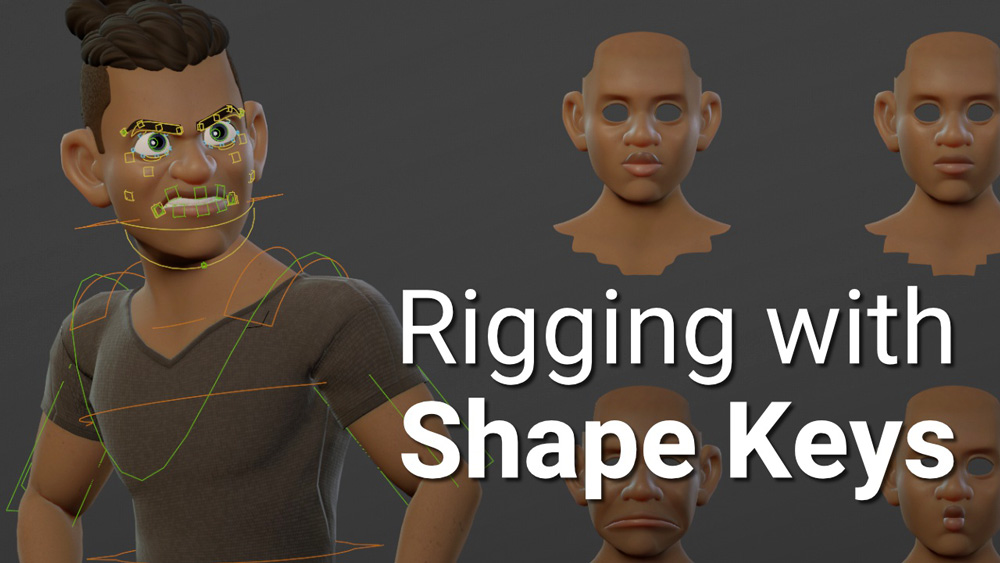 Tạo hình khuôn mặt bằng các hình mẫu với Blender ảnh 2