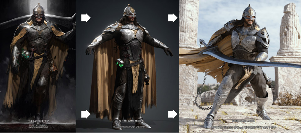 Streamlining Game Character Creation with CC Auto Setup for 3ds Max and V-Ray 1