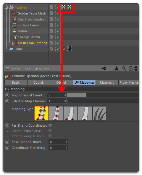 Cách kết xuất tóc bằng Ornatrix cho Redshift 7