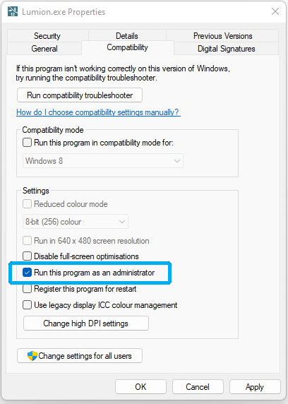 Giải quyết vấn đề phim hoặc ảnh không được lưu bởi Lumion 2