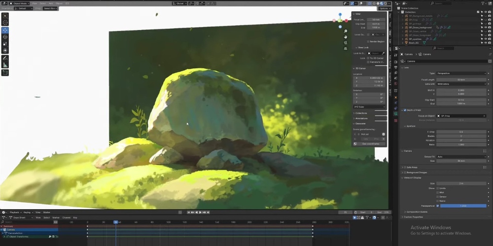 Cách làm phim hoạt hình bằng Blender 3D 2