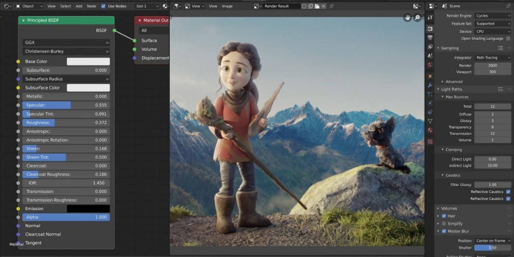 Cách làm phim hoạt hình bằng Blender 3D 3