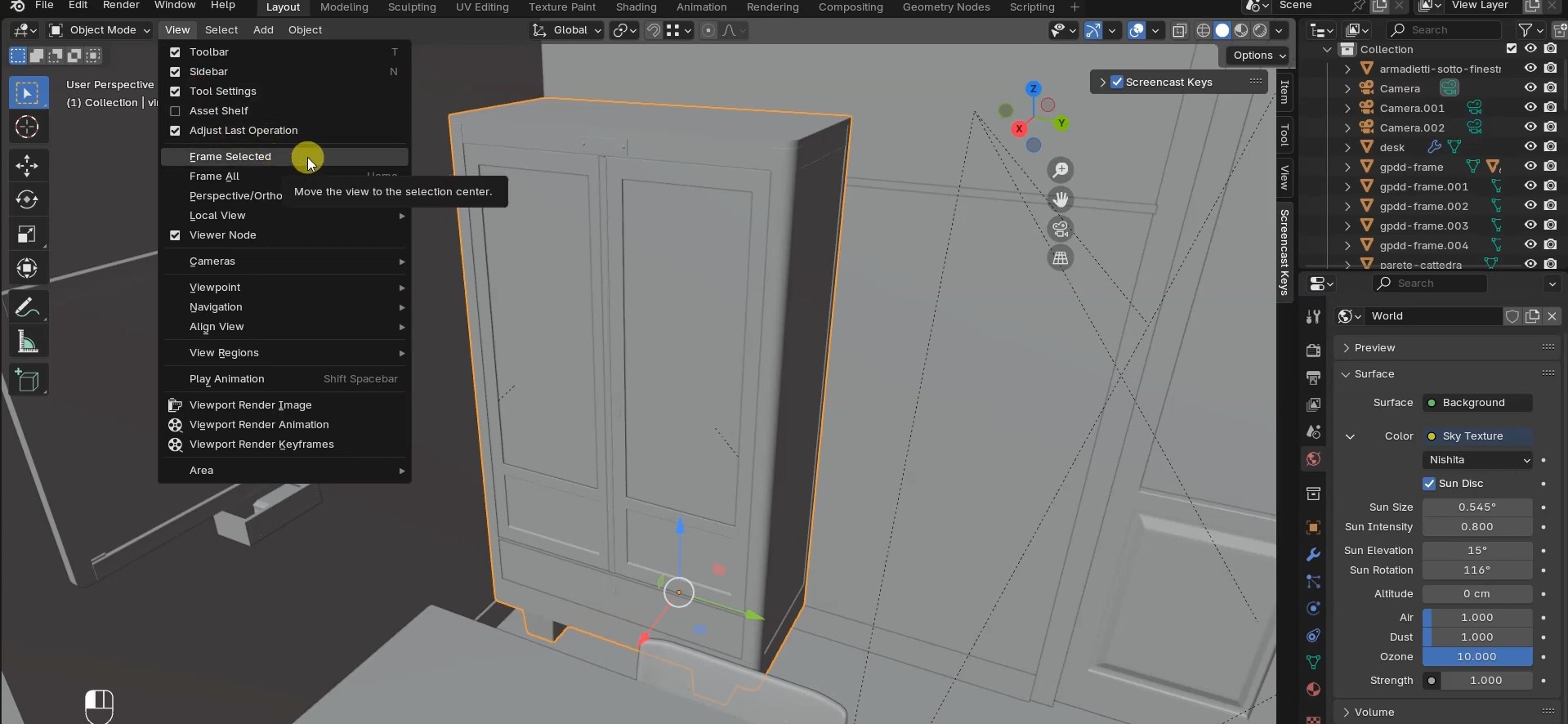 Cách sửa lỗi Zoom trong Blender 2