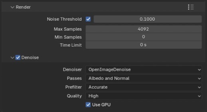 Làm thế nào để sửa lỗi kết xuất nhiễu hạt trong Blender ảnh 4