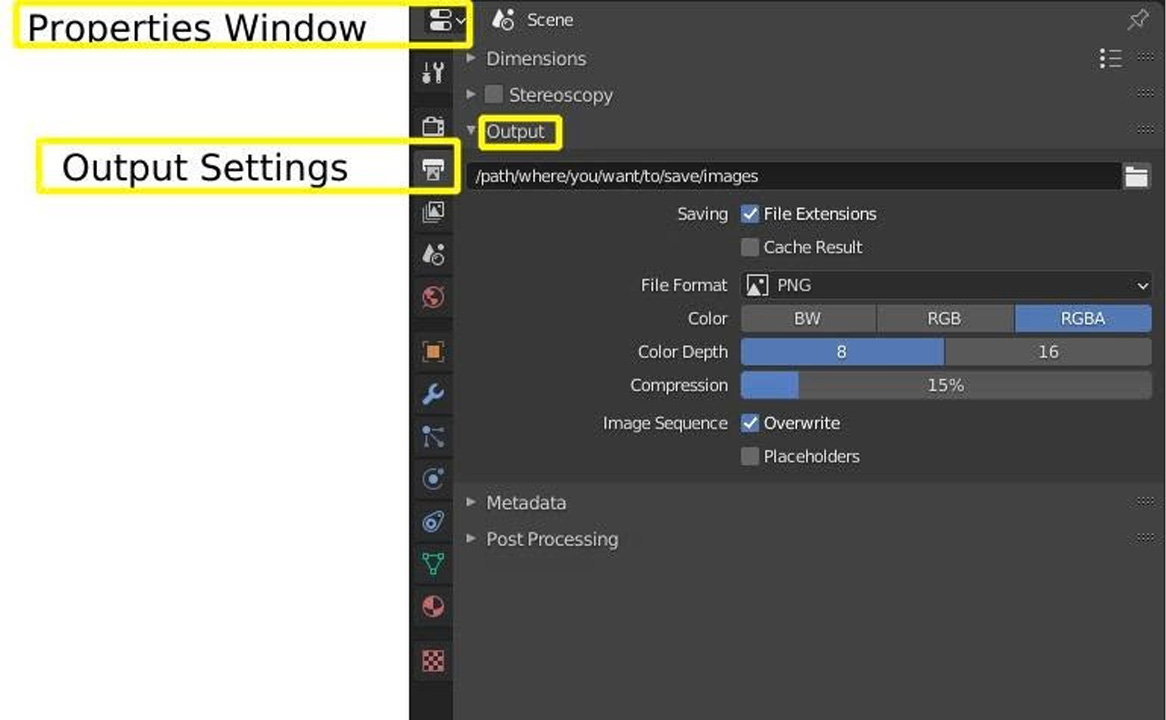 Mẹo hữu ích để kết xuất video animation trong Blender 4