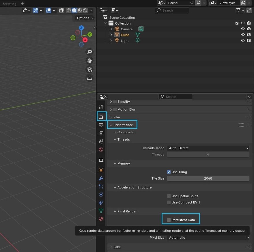 Cách tăng tốc độ render Blender Cycles X 2