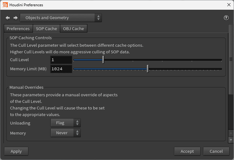 Cách khắc phục render lỗi hoặc chậm trong Houdini 3