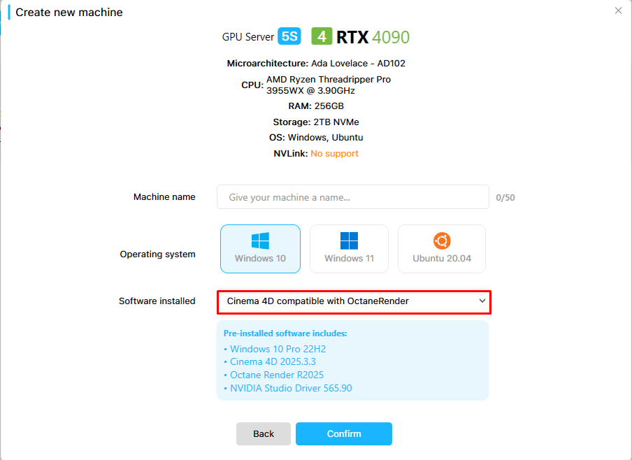 How to install OctaneRender on iRender Cinema 4D Servers 1
