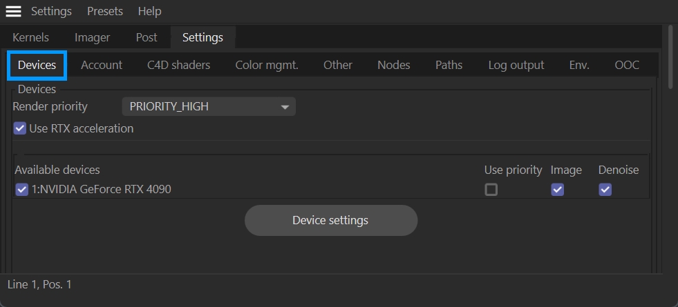 Tại sao Octane chỉ sử dụng một GPU duy nhất ảnh 4