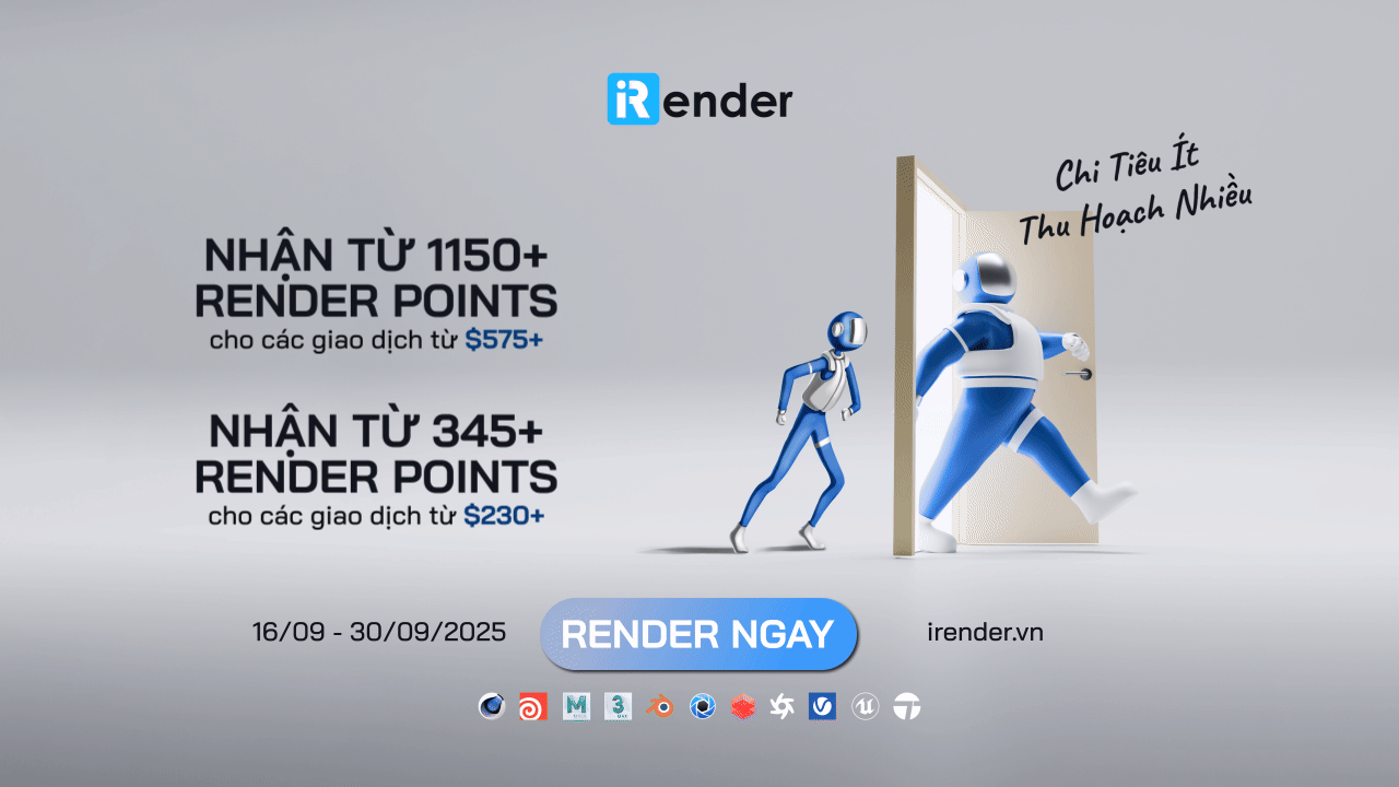 iRender bonus