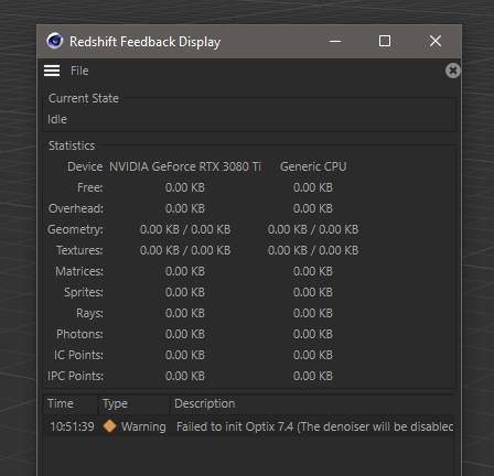 Làm thế nào để khắc phục lỗi Redshift bị kẹt khi khởi tạo OptiX RT trong Cinema 4D ảnh 1
