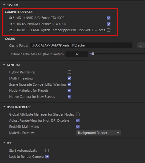 Làm thế nào để khắc phục lỗi Redshift bị kẹt khi khởi tạo OptiX RT trong Cinema 4D ảnh 4