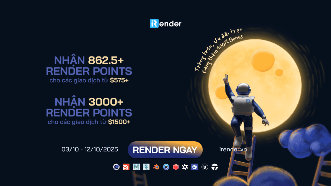 iRender bonus