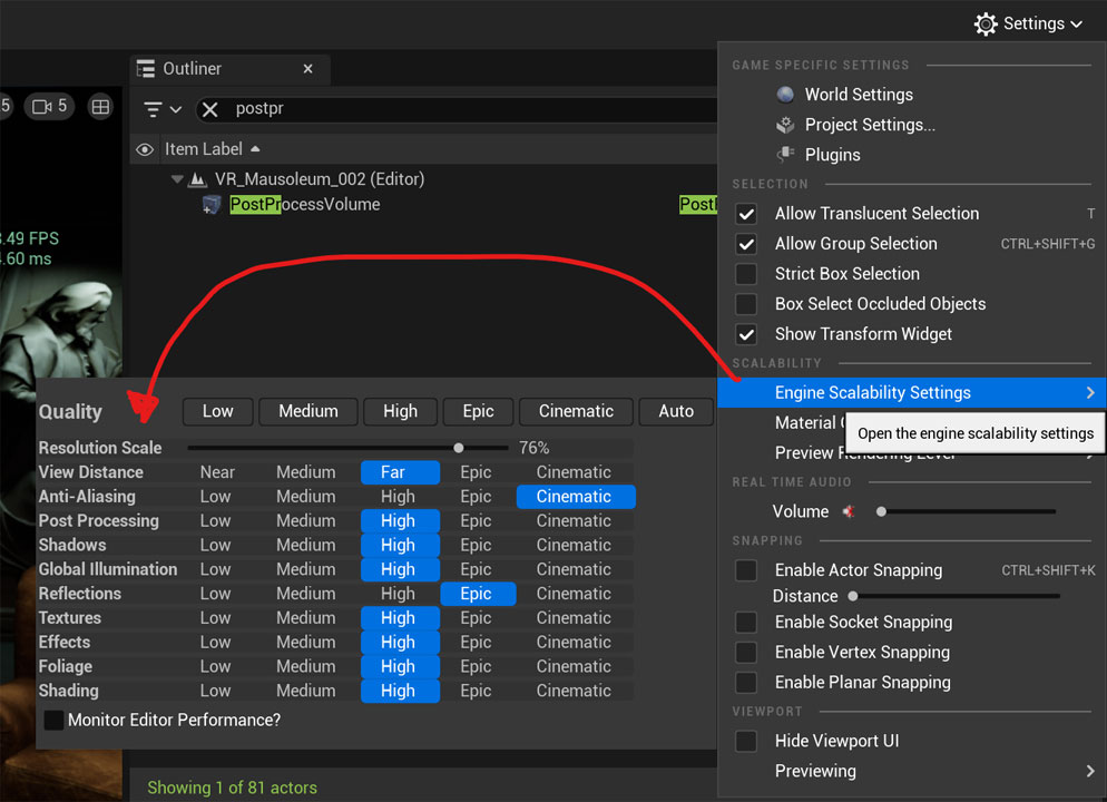 Cach khắc phục tình trạng Unreal Engine render chậm hoăc lỗi 1
