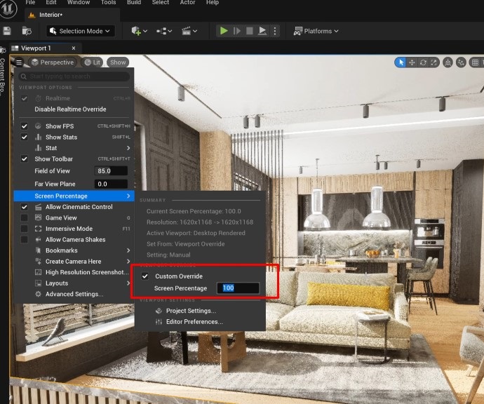 Làm thế nào để tạo hiệu ứng phản chiếu ánh sáng chất lượng cao trong Unreal Engine 5.5 ảnh 8