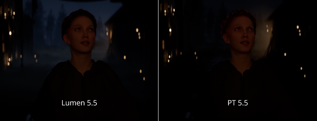 Lumen so với Path Tracer trong Unreal Engine 5.5 ảnh 7