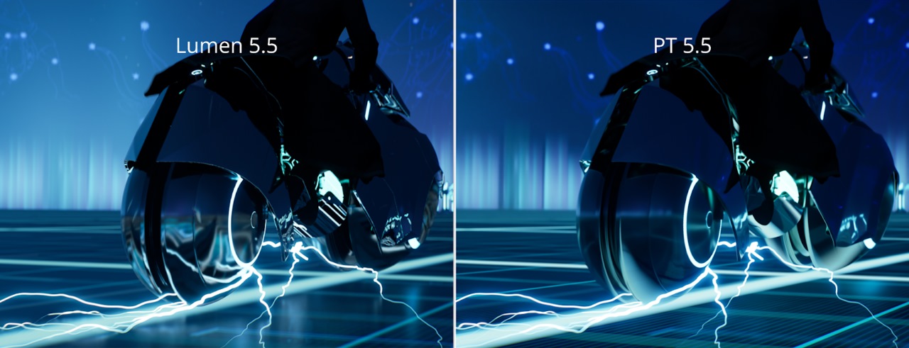 Lumen so với Path Tracer trong Unreal Engine 5.5 ảnh 9