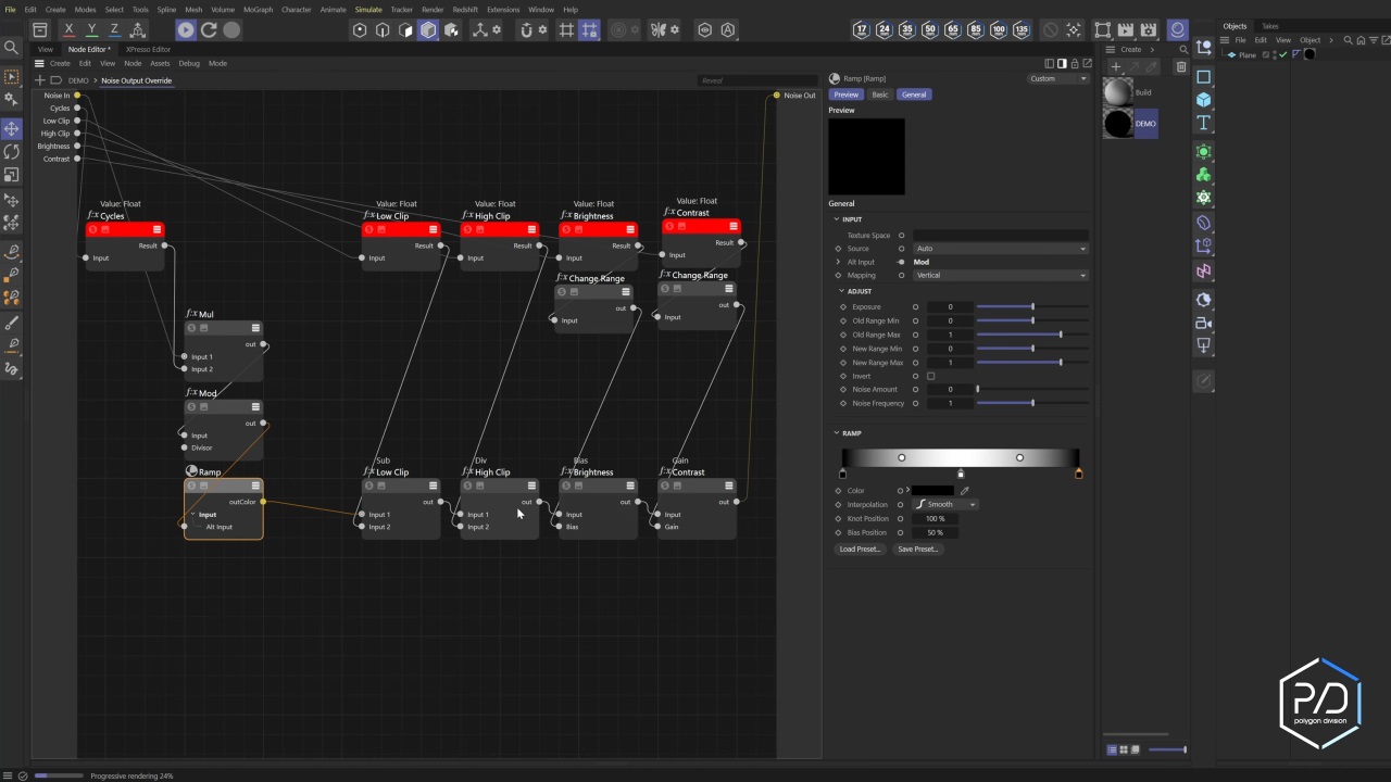 tạo nút Noise Output Override ảnh 4