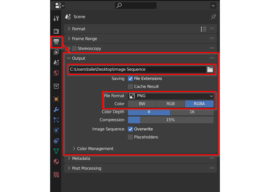 Cách kết xuất hình ảnh với nền trong suốt trong Blender 6