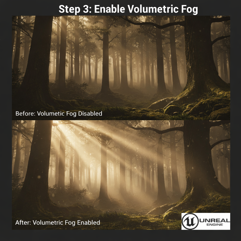 sương mù trong Unreal Engine 5 ảnh 3
