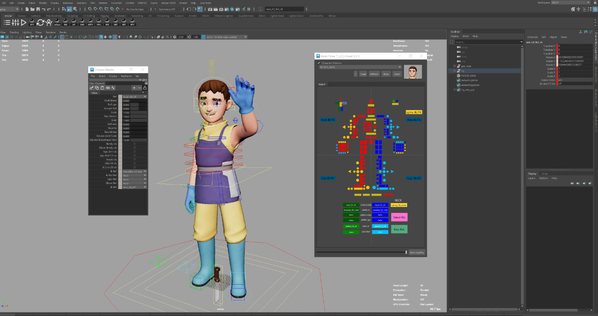Top 7 Free Must-Have Plugins(Scripts) for Autodesk Maya 2026 3