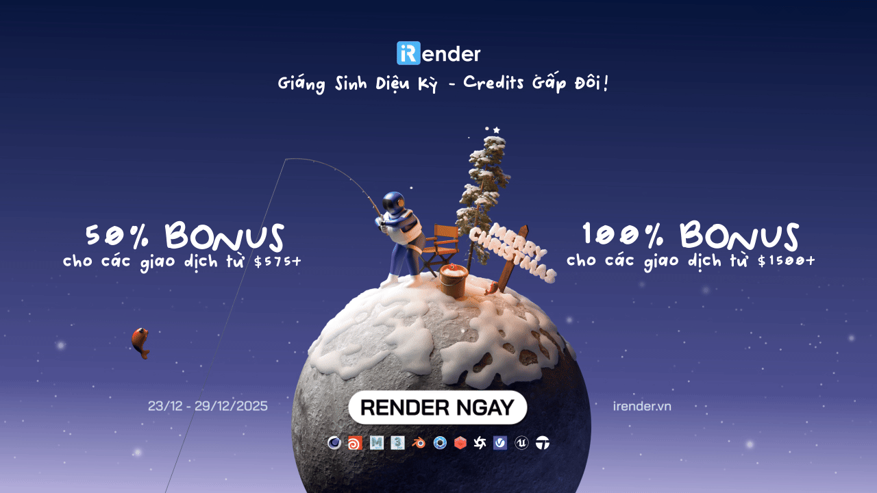 iRender bonus