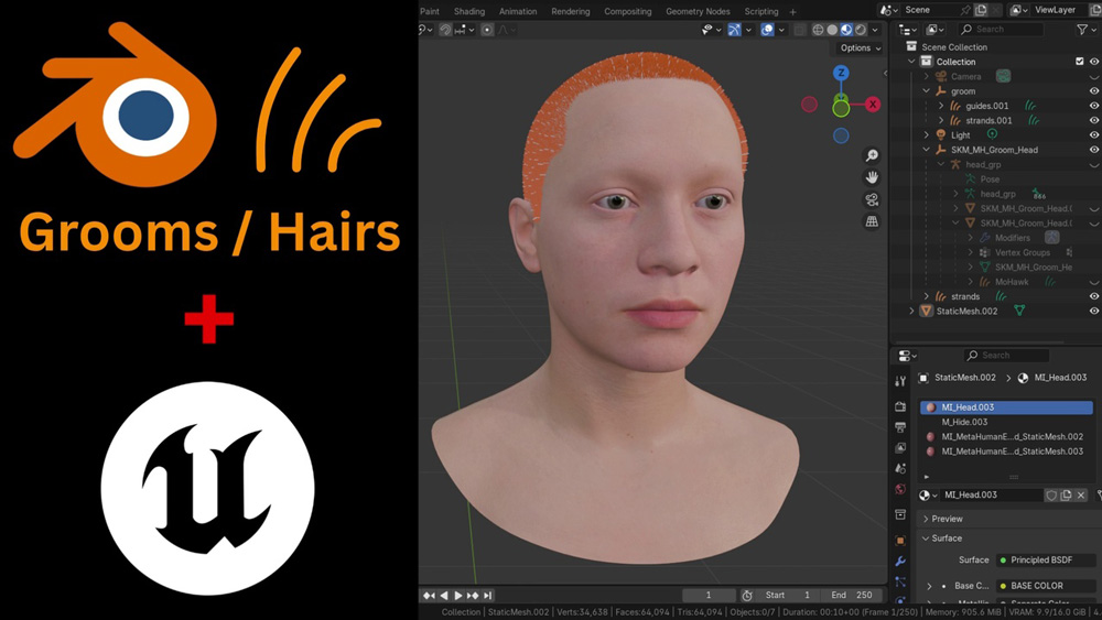 Tìm hiểu về hệ thống lông tóc của Unreal Engine ảnh 3