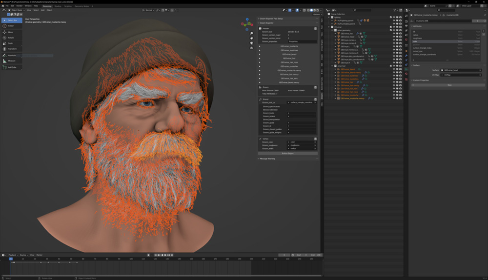 Tìm hiểu về hệ thống lông tóc của Unreal Engine ảnh 7
