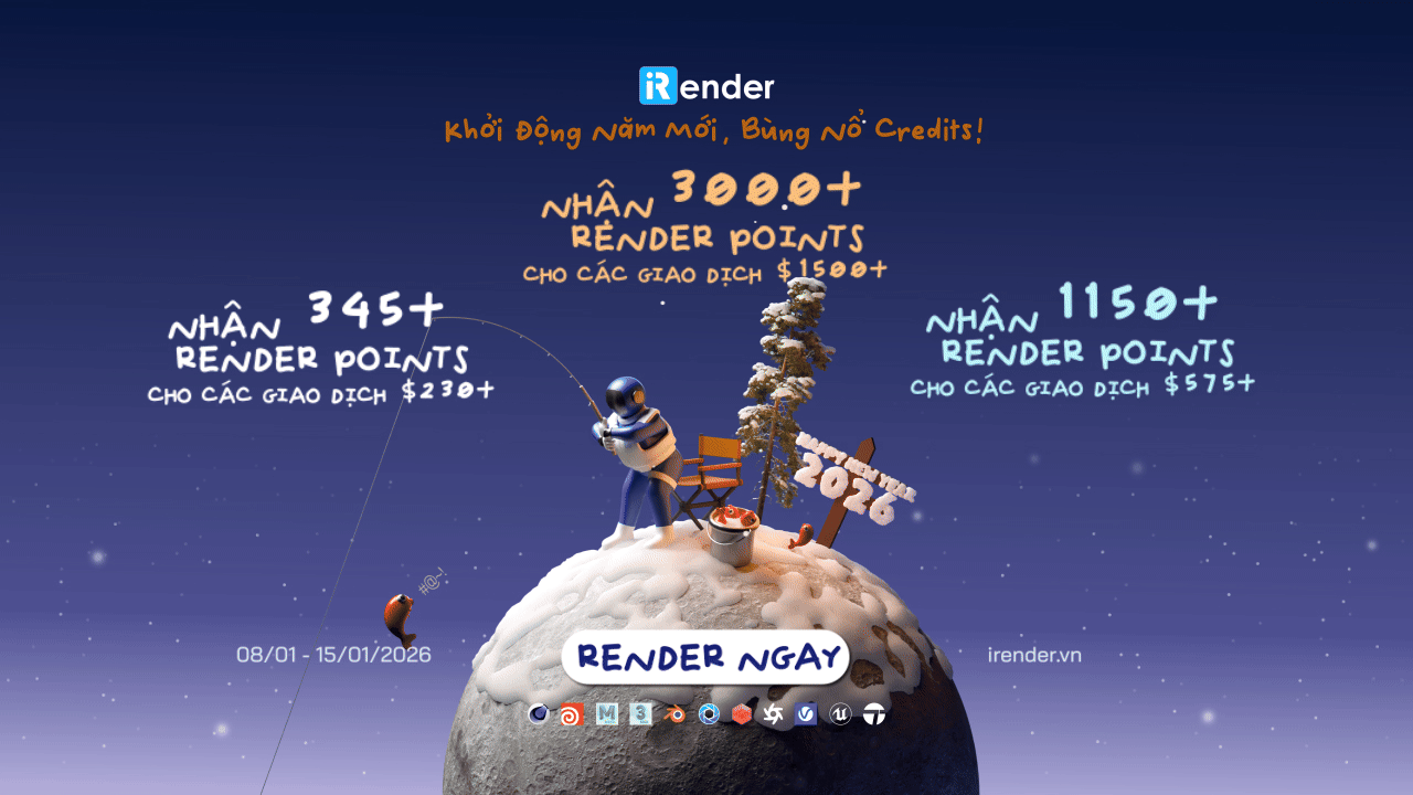 iRender bonus
