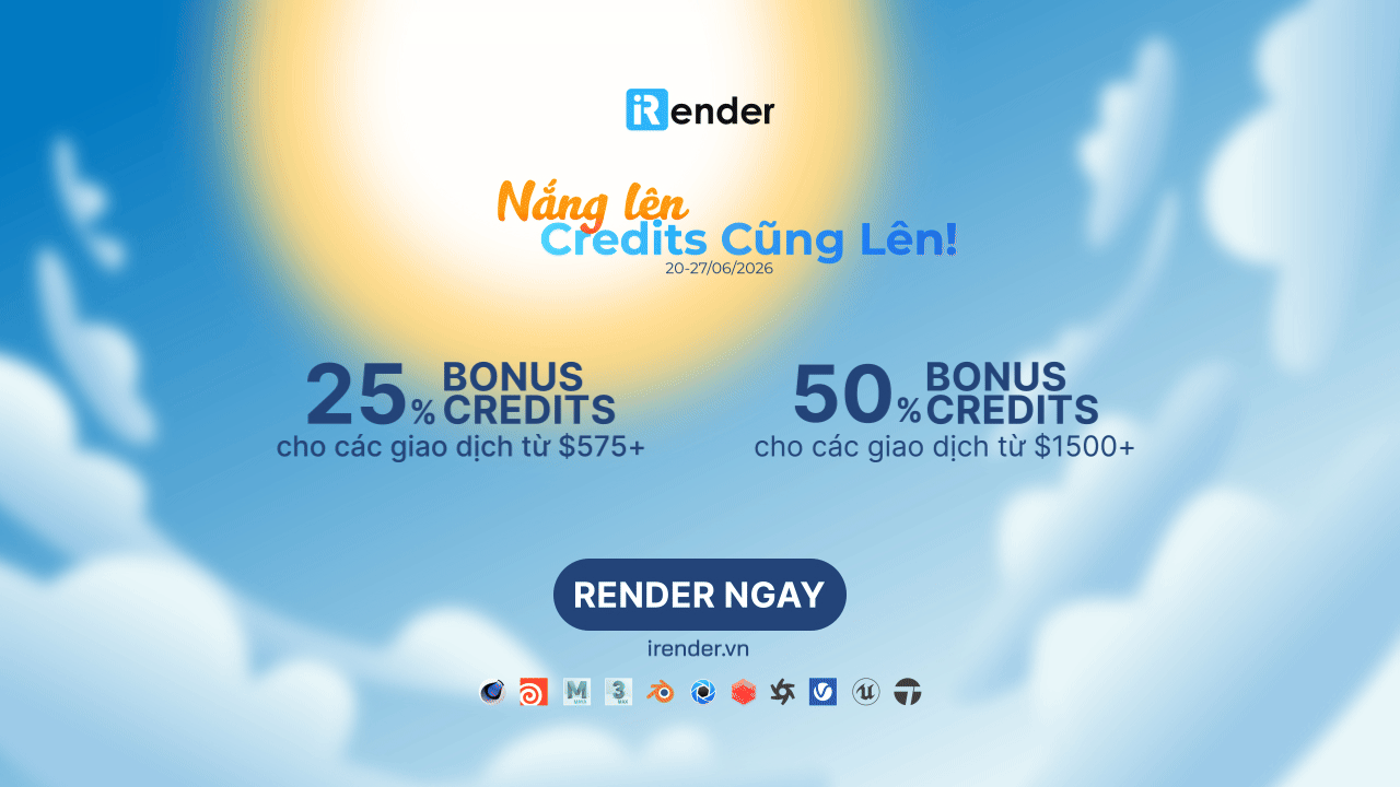 iRender bonus