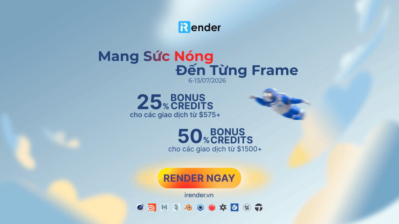 iRender bonus